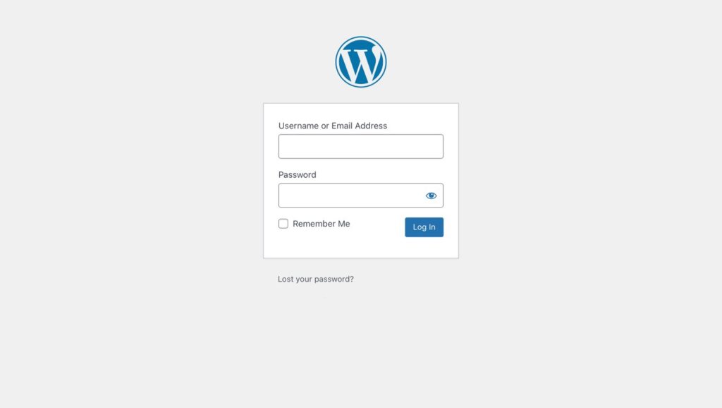 Screenshot of NameCheap’s easier access to your WordPress site